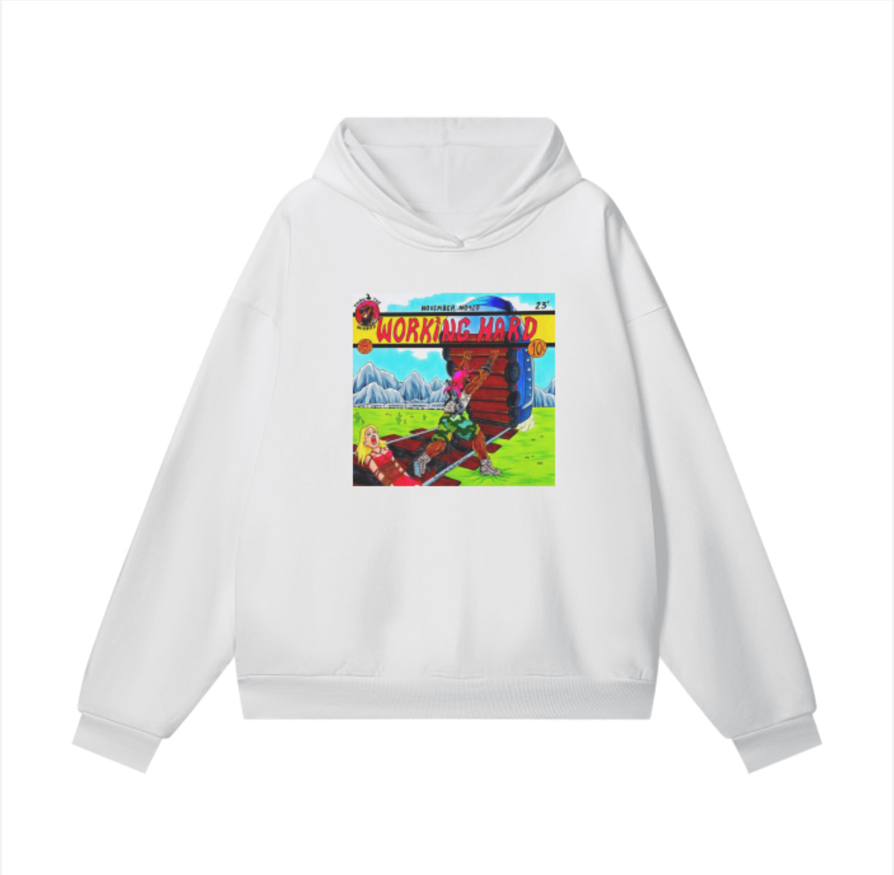 "Working Hard" LIMITED EDITION HOODIE