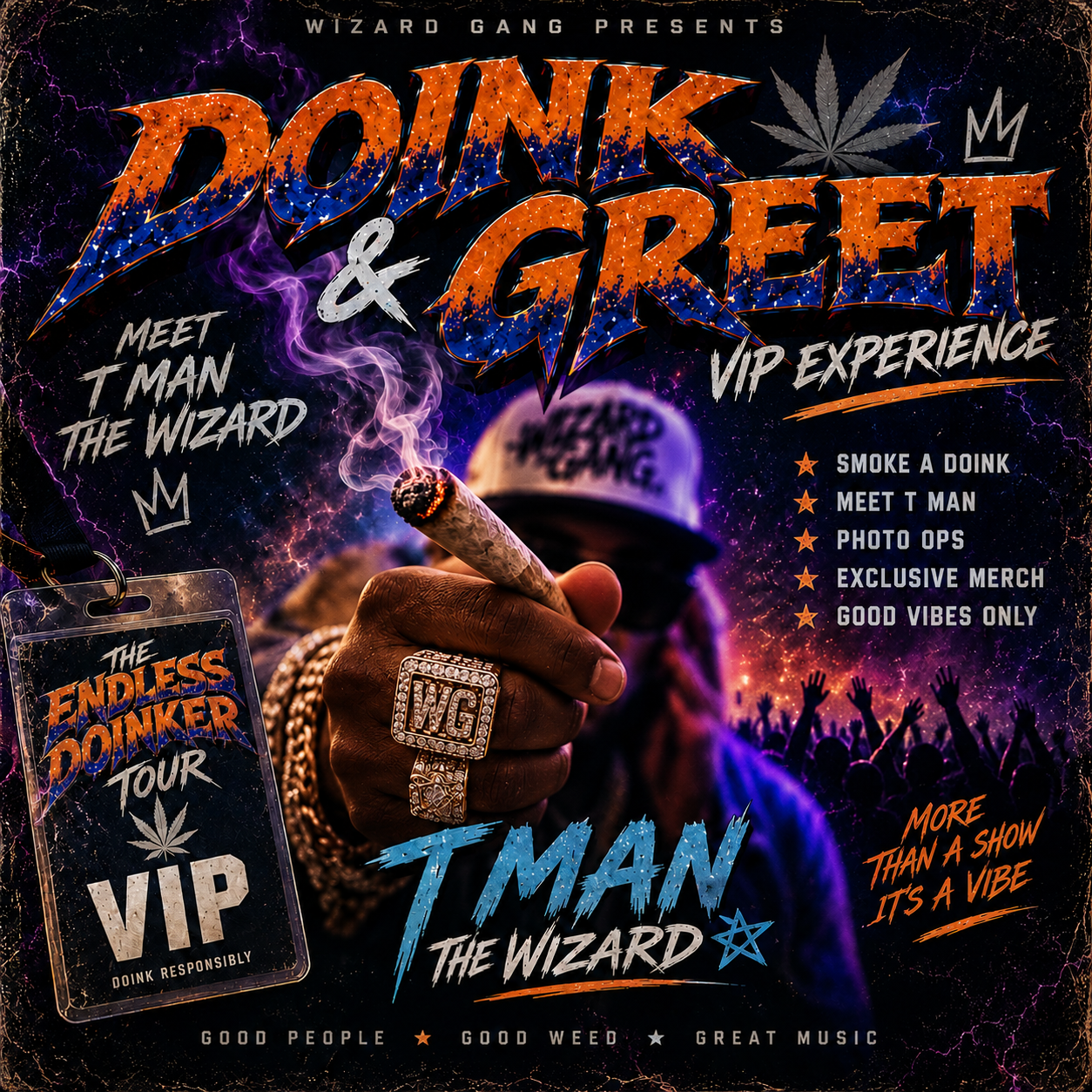 💨 DOINK & GREET WITH T MAN ON TOUR