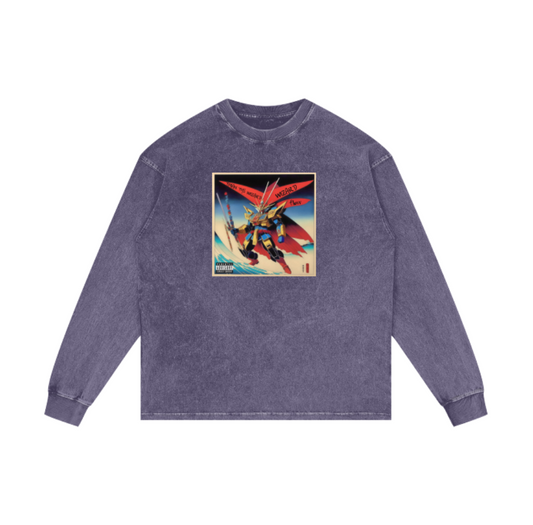 WIZARD FLOW LONG SLEEVE TEE (purple)