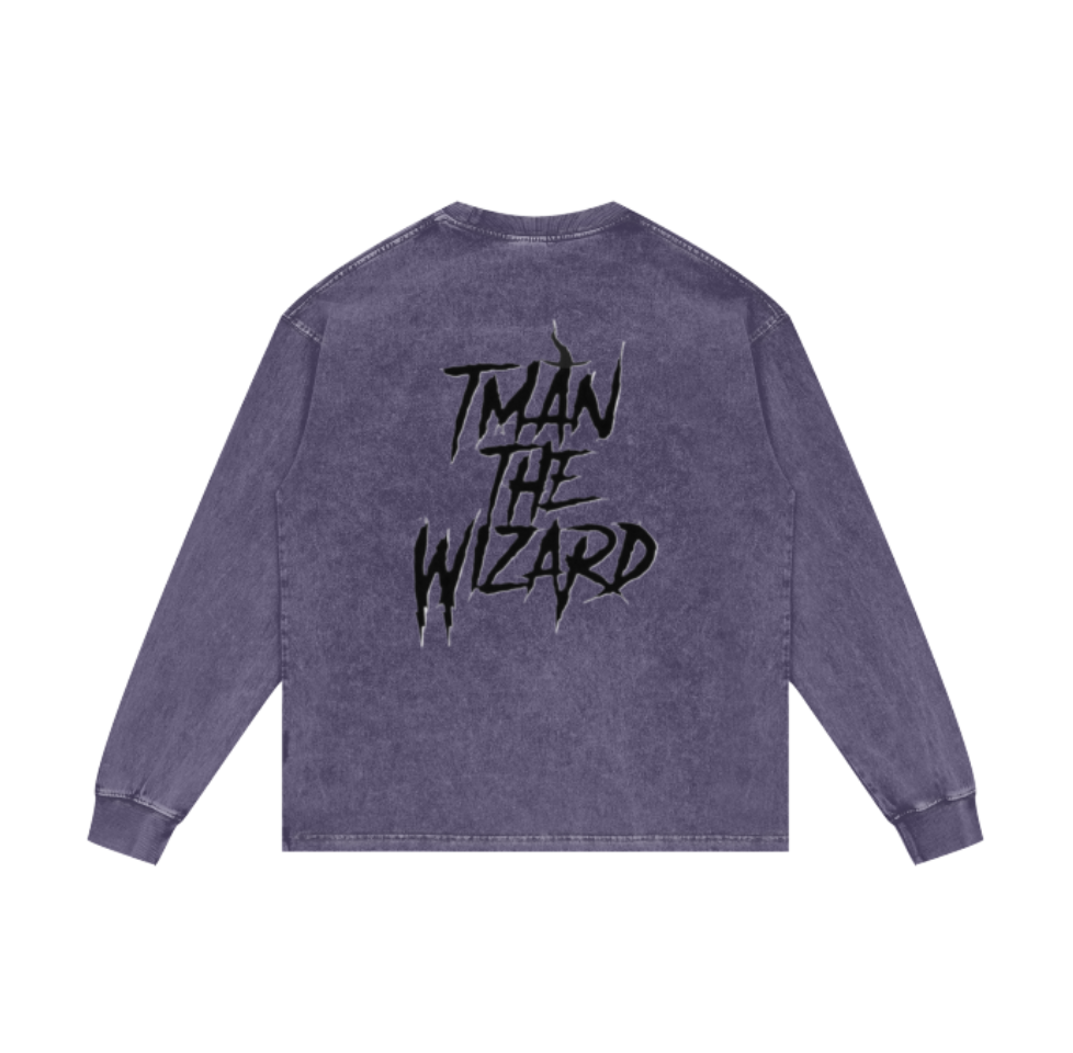 WIZARD FLOW LONG SLEEVE TEE (purple)