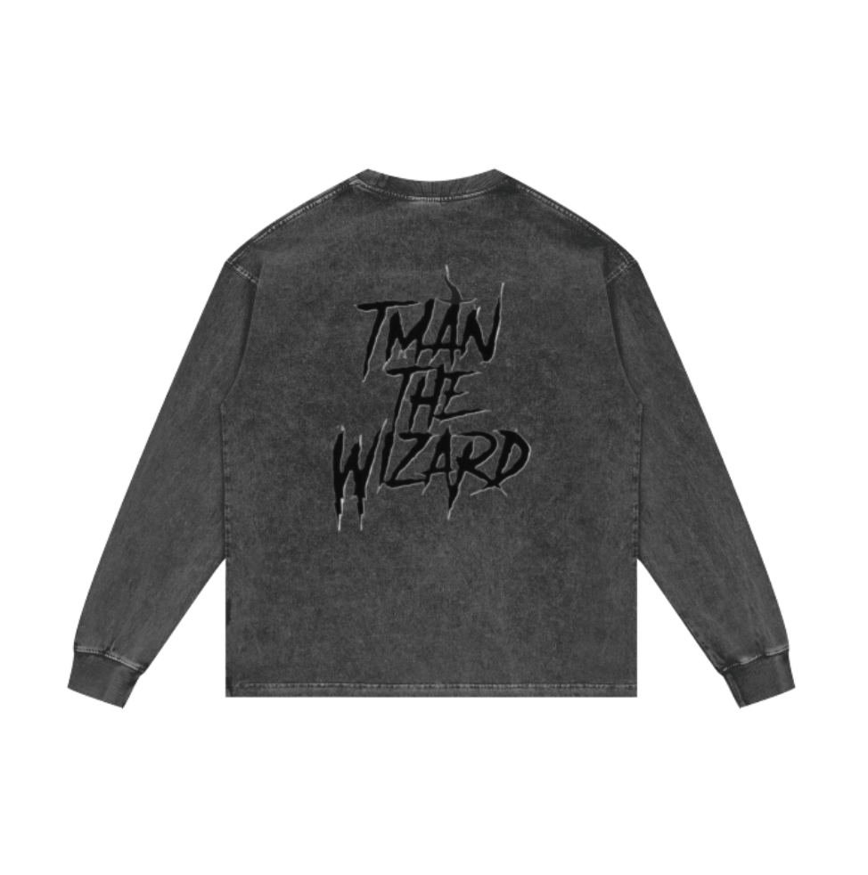 WIZARD FLOW LONG SLEEVE TEE (black)