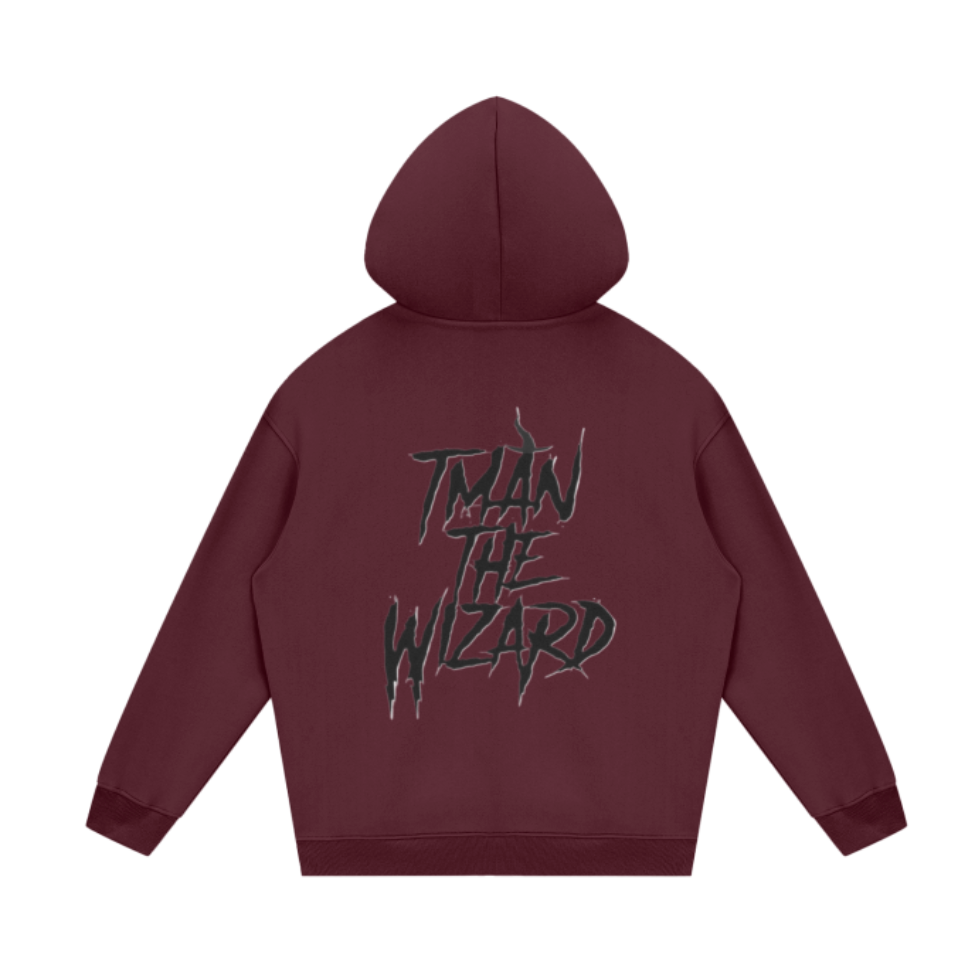 WIZARD FLOW HOODIE (maroon)