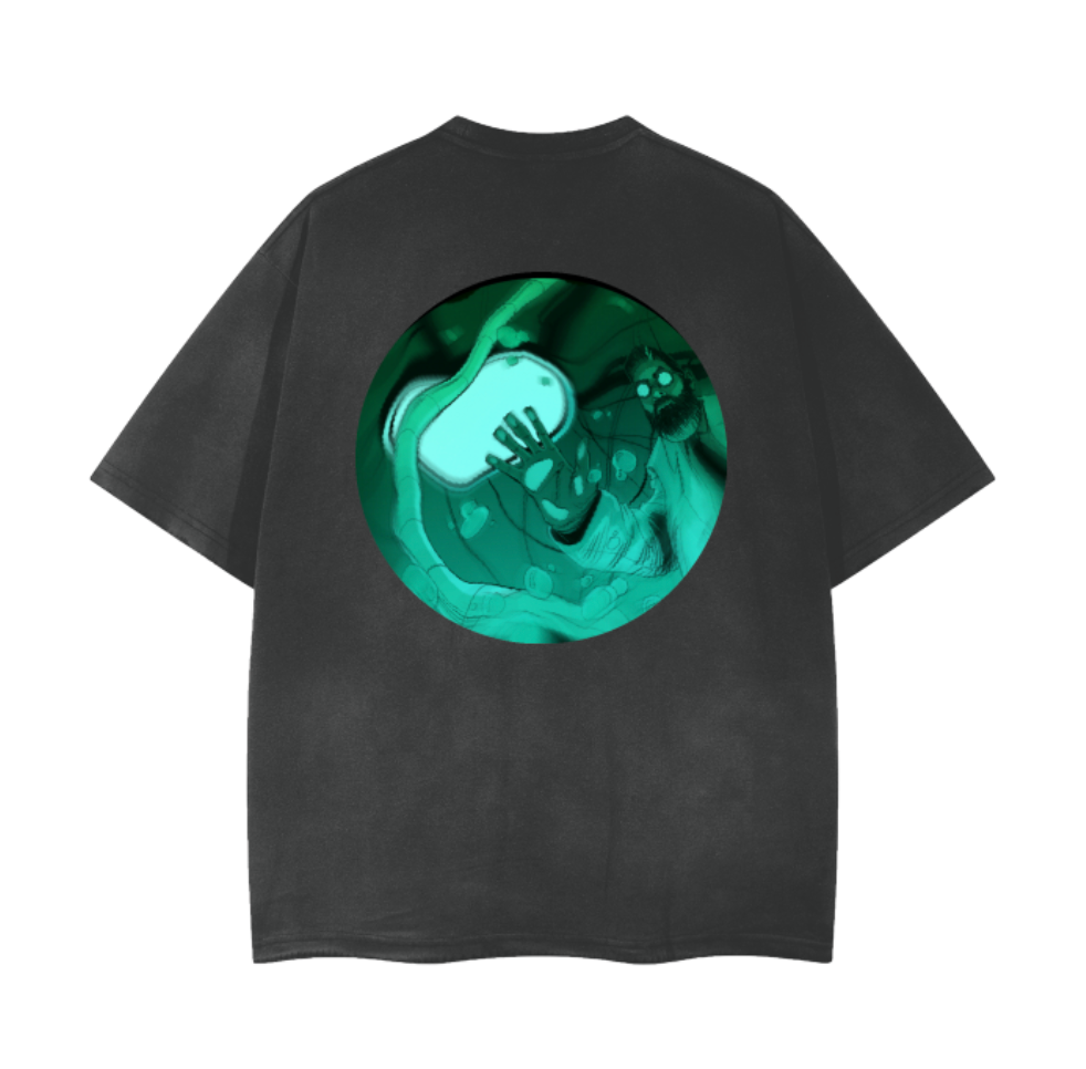 Potion #6ix Oversized Distressed T-shirt